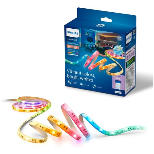 Philips SMART STRIP LED RGBIC prigu&amp;scaron;iva traka 10m LED/43W/230V 2700/6500K Wi-Fi Slike
