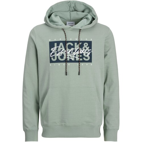 Jack & Jones Muški duks 12268440, Zeleni Slike