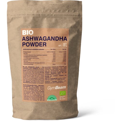 GymBeam kapsula BIO Ashwagandha prah 100 g Slike