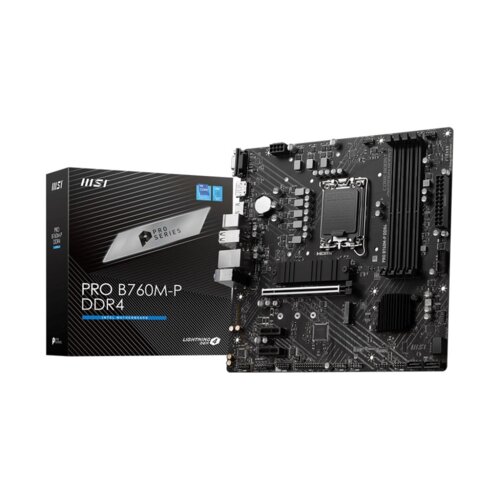 MSI PRO B760M-P DDR4 matična ploča Intel B760 LGA 1700 Mikro ATX Cene
