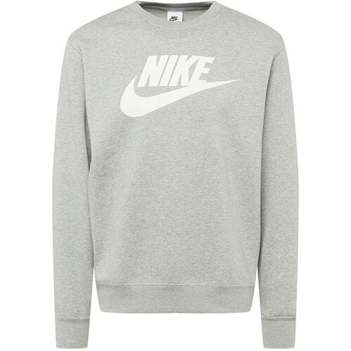 Nike Sweater majica siva melange / bijela Slike