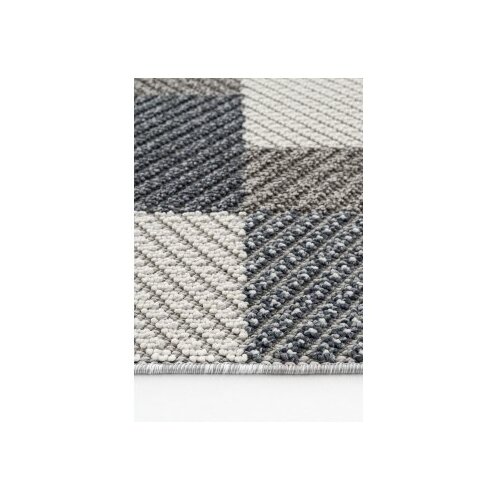 Conceptum Hypnose bukle 1403 - grey, blue carpet (80 x 350) Cene
