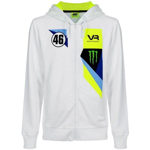  Mu&amp;scaron;ka Vr46 Valentino Rossi Abu Dhabi 12HRS zip majica sa kapuljačom Slike