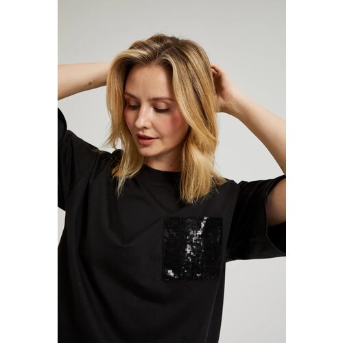 Marisse Women's Blouse L-Ts-4431 Black Cene