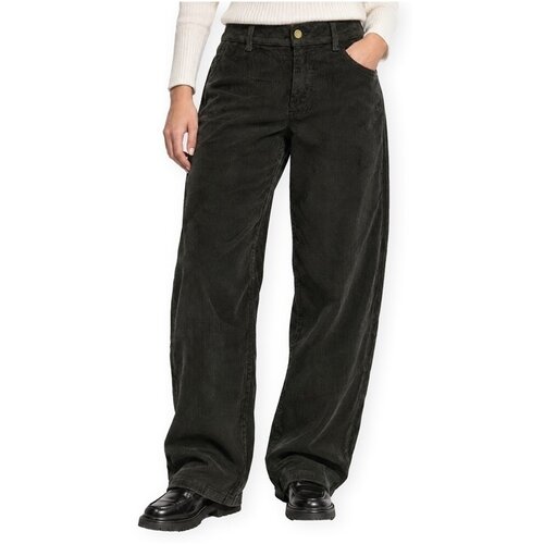 Only Hlače Blair-Global Barrel Trousers - Beluga Zelena Slike