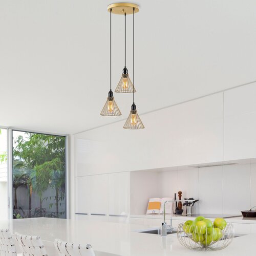 Opviq rozye - 11301 shiny gold chandelier Slike