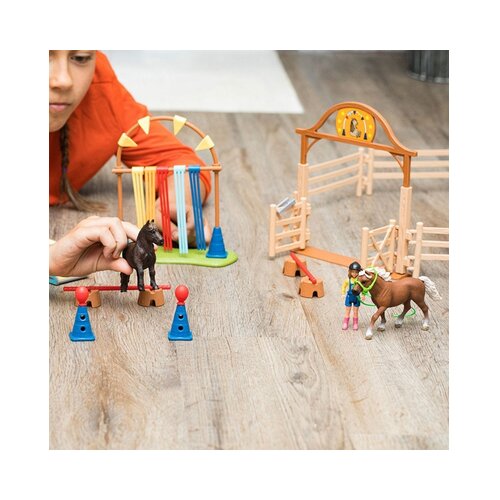 Schleich trening za ponije, set figura Slike