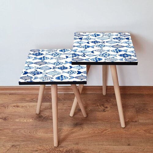 Hanah home set klub stočića 2Shp277, 2 komada, Šareni Cene