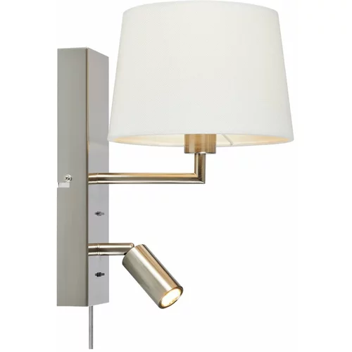 Markslöjd LED zidna svjetiljka u bijelo-srebrnoj boji (duljina 28,5 cm) Como -