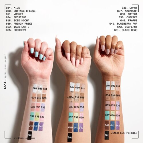 NYX Professional Makeup Jumbo svinčnik, senčila in črtalo za oči odtenek 640 Frappe 5 g Slike