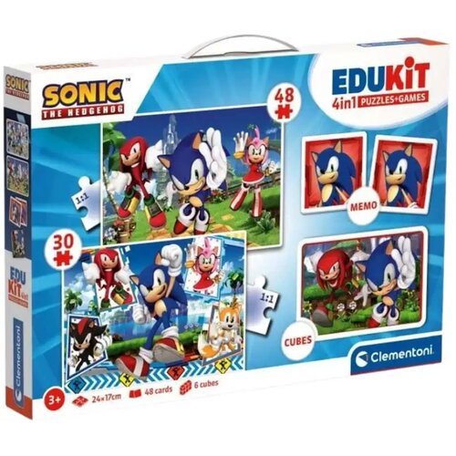 Clementoni edukit: sonic 4 u 1 kolekcija igara - Cene