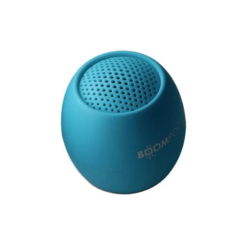 Boompods Zero Talk Bluetooth zvučnik amazon alexa integrirana izravno, funkcija govora slobodnih ruku, otporan na udarce, vodootporan plava boja Slike