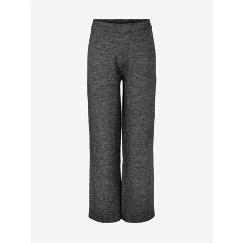 Pieces Dark Grey Trousers Cindy - Women Cene