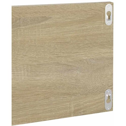  Zidne police 4 kom boja hrasta sonome 80x11,5x18 cm od iverice Slike