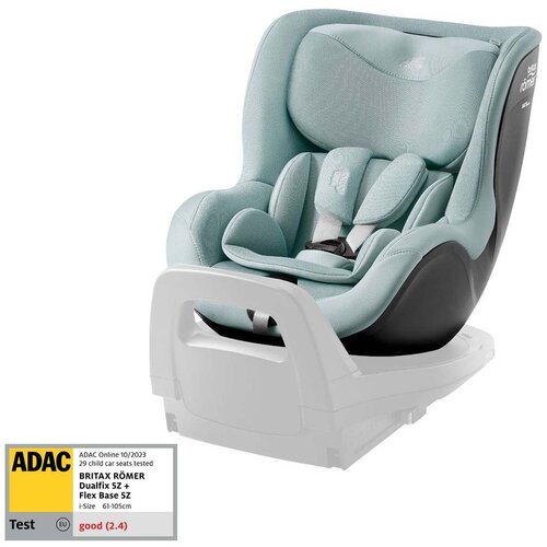 Britax Romer avtosedež i-size 61-105 cm dualfix 5Z style harbor blue Slike