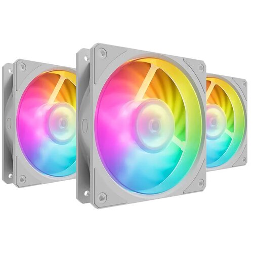 Cooler Master mobius 120P argb white 3-pack kit ventilator (MFZ-M2DW-243P2-R1) Cene