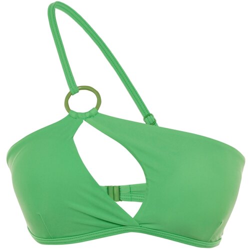 Trendyol Bikini Top - Green - Plain Slike