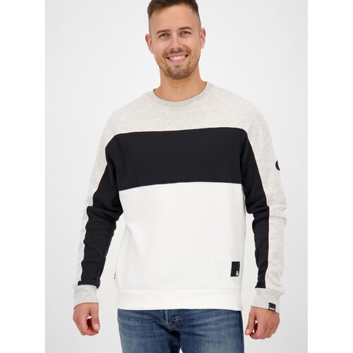 Alife and Kickin Black and white men&amp;#039;s sweatshirt - Men Slike