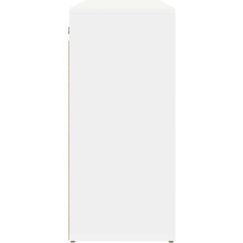 VidaXL ormar za cipele bijela 52.5 x 30 x 50 cm konstruirano drvo Slike