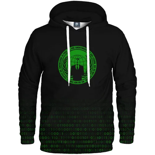 Aloha From Deer Unisex's Green Anonymous Hoodie H-K AFD990
