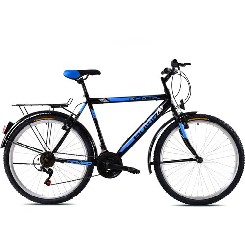 Adria Nomad+ Muški bicikl, 21/26", Crno-plavi Cene