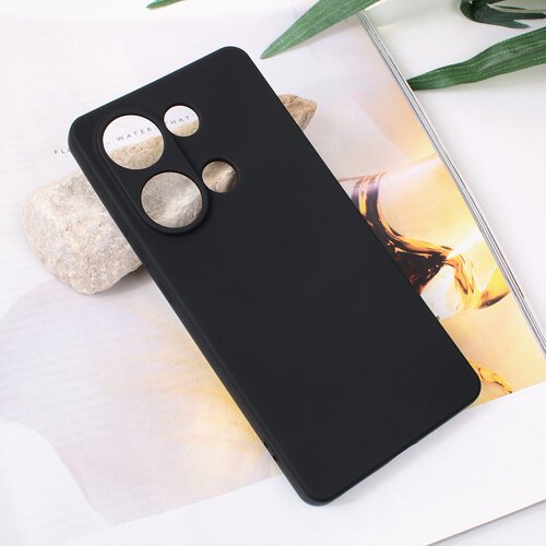Teracell torbica soft velvet za xiaomi redmi note 13 pro 4G (eu) crna Cene
