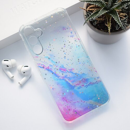  Maska za Samsung A15 4G/ A155F/ A15 5G/ A156B ljubicasto Fluid Color plava Cene