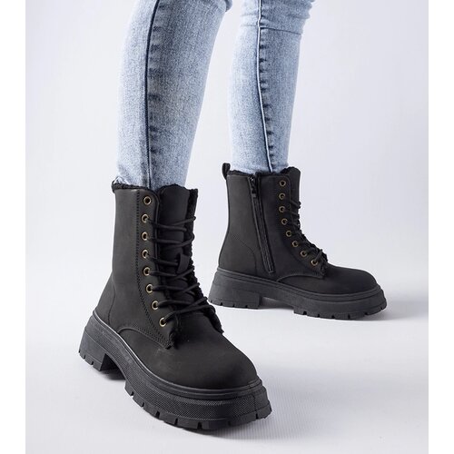 Gemre Black insulated hiking boots Tadasuni Cene