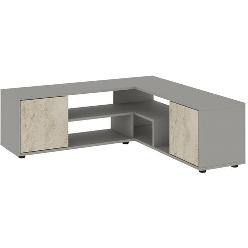 Kalune Design polica za TV rosa - grey, travertine greytravertine tv stand Slike