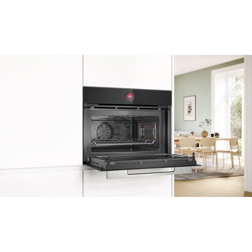 Bosch CMG7241B1 Serija 8 Vgrajeni pecica kompaktni z mikrovalovno pecico, Home Connect, Crna Slike