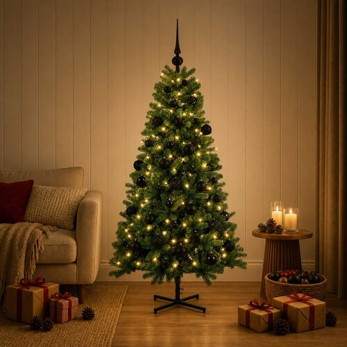  Umjetno božićno drvce s kuglicom 300 LED lampica Cene