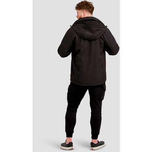 GymBeam men&amp;lsquo;s softshell jacket black Slike