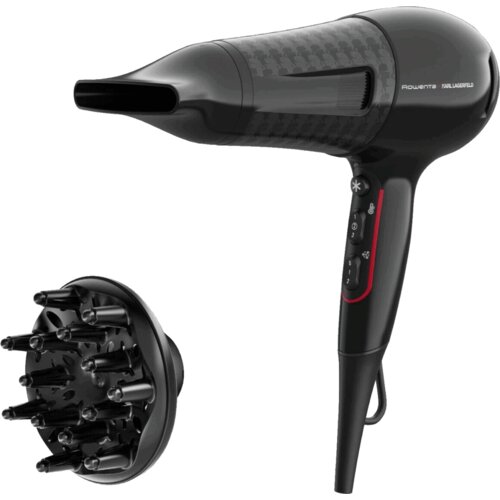 Rowenta Fen za kosu, 2100W, x Karl Lagerfeld Powerline &amp;ndash; CV591LF0 Slike