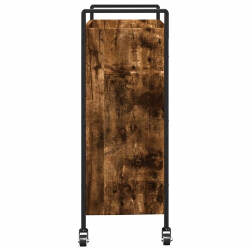  Kuhinjska kolica boja hrasta 70 x 30 x 82 cm konstruirano drvo Slike