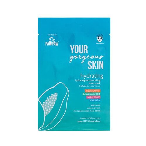 Dr.PAWPAW Your Gorgeous Skin Hydrating Sheet Mask hidratantna i hranjiva maska u maramici 25 ml Cene