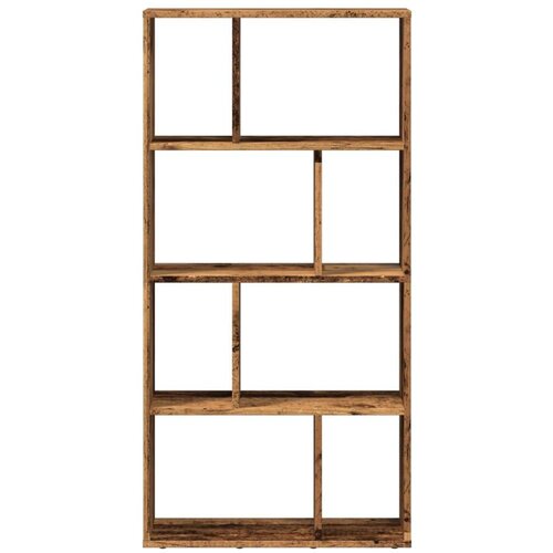  Regal za knjige boja starog drva 60x20x120 cm konstruirano drvo Slike