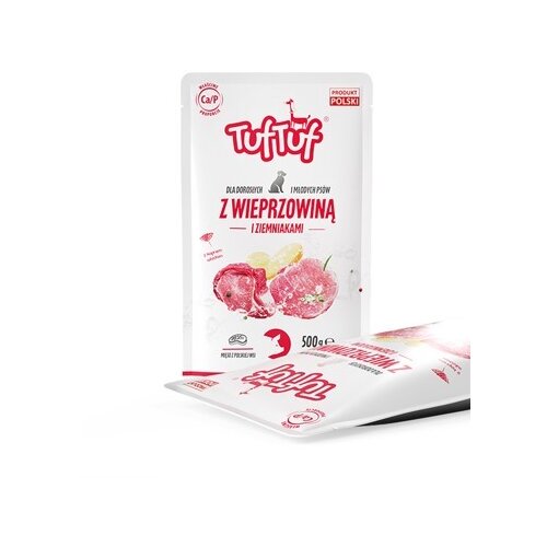 Tuf Tuf tuftuf sos za pse - svinjetina i krompir 100g Slike