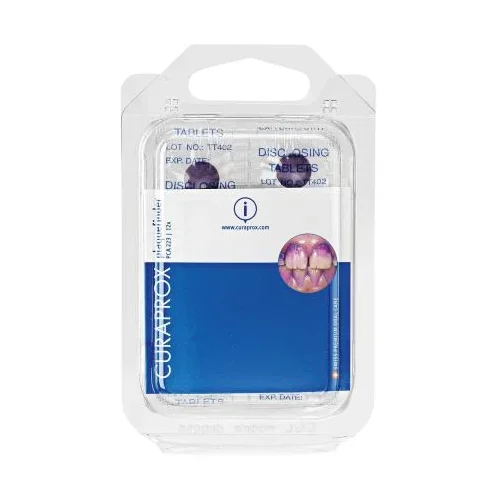 Curaprox PCA 223 Plaquefinder žvečljive tablete za razkrivanje zobnih oblog 1 kos
