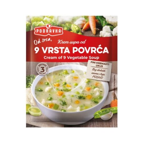 Podravka SUPA KREM SA 9 VRSTA POVRCA 45G Slike