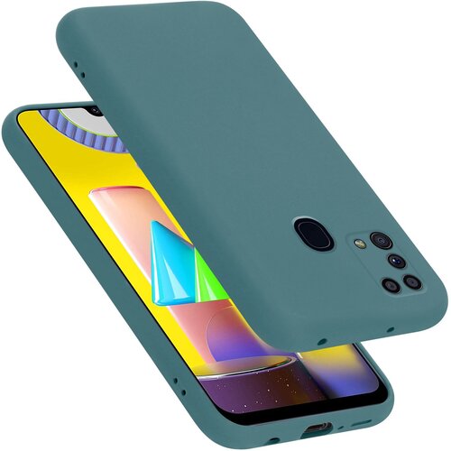 Cadorabo Ohi&amp;scaron;je, združljiv s Samsungom v tekoči zeleni barvi - za&amp;scaron;čitni pokrov iz fleksibilnega silikona TPU, (20588508) Slike