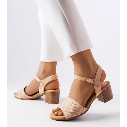 D/CEO Black sandals on a block heel Millo Slike
