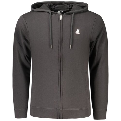  US Grand mu&amp;scaron;ka crna zip-up majica s kapuljačom Slike