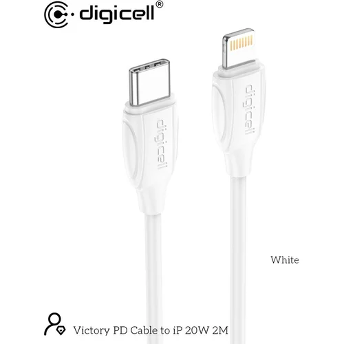  Digicell Victory PD Cable to Lightning 20W 2M