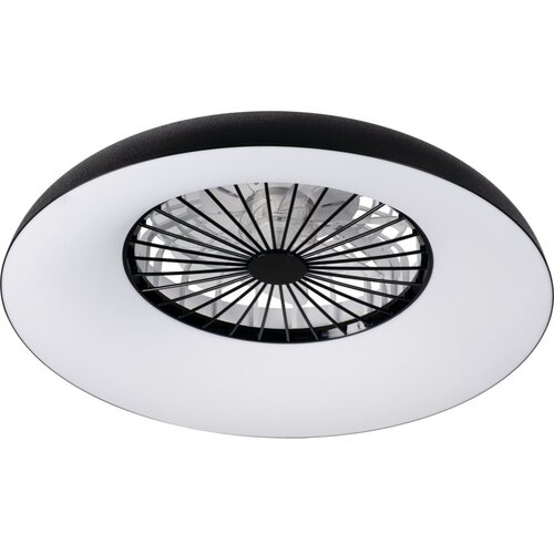 Kanlux 46371 - led rgbw prigu&scaron;iva svetiljka sa ventilatorom plave pan LED/48W/230V cct crna + daljinski upravljač Cene