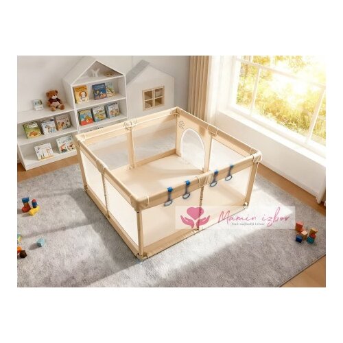 IQ Global Joy ogradica za bebe bež boja - 120x180 cm ( 22715 ) Cene