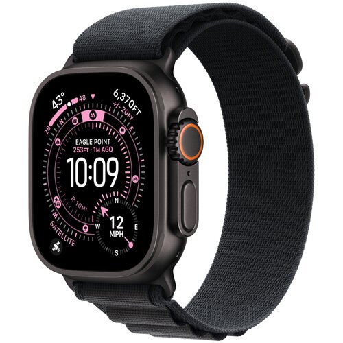 Apple Watch Ultra 3 Alpine Loop crna MF0X4QF/A Velicina narukvice: Large 49mm Crno titanijevo kucište Cijene