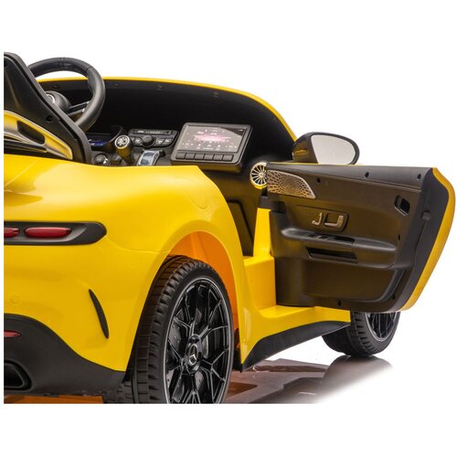  Licencirani auto na akumulator Mercedes GT63 AMG DK-GT63 24V - dvosjed - žuti Slike