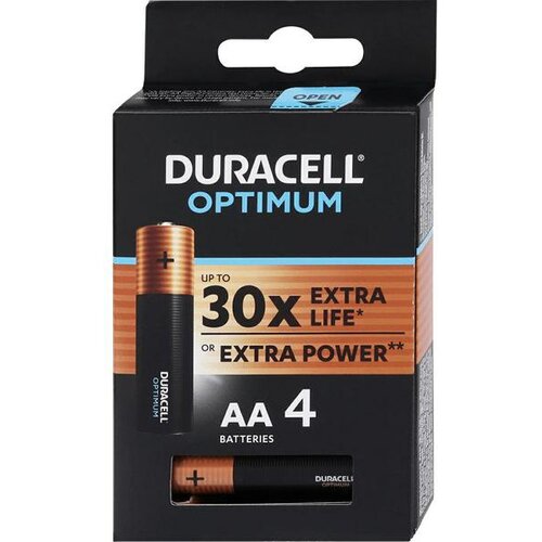  BATERIJE DURACEL OPTIMUM AA 4/1 5014751 Cijene