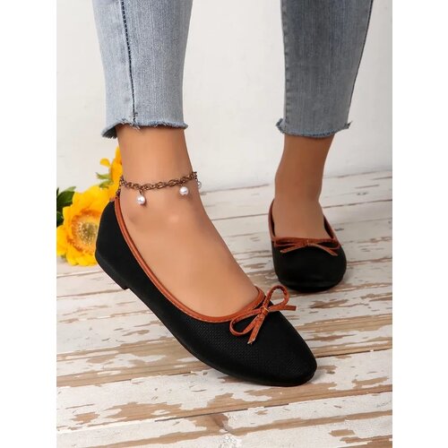 Resti Women's ballet flats with glitter and a bow Aramie Cene