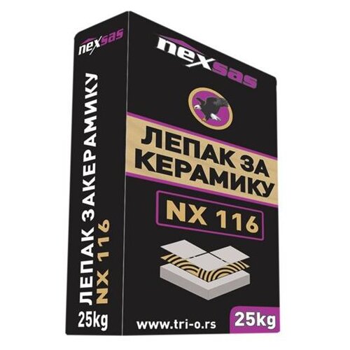 Nexsas fleksibilni lepak za keramiku nx 116 Slike